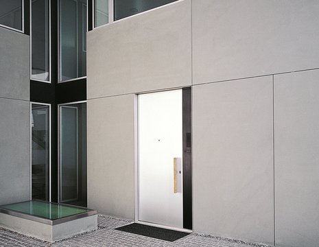 Rorschacher Sandstein – Fassadenverkleidung Steiner Basso 