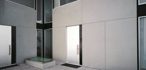 Rorschacher Sandstein – Fassadenverkleidung Steiner Basso 